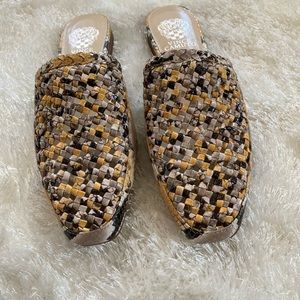 Vince Camuto, multi-colored flats, size 8 1/2